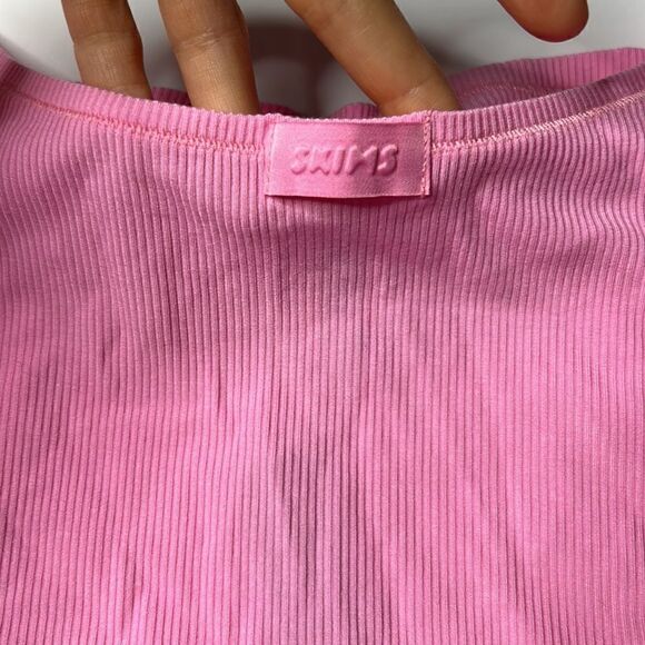 NWT SKIMS soft lounge tank 4x cotton candy - Picture 8 of 8